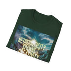 T-Shirt — "Neurodiversity Spawns Creativity" Inspirational Graphic Tee