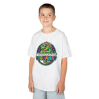 Kids T‑Shirt — "Neurodivergent Iguana" Colorful Pride Tee