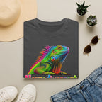 Neurodivergent Iguana T-Shirt — Colorful Pride Lizard Tee