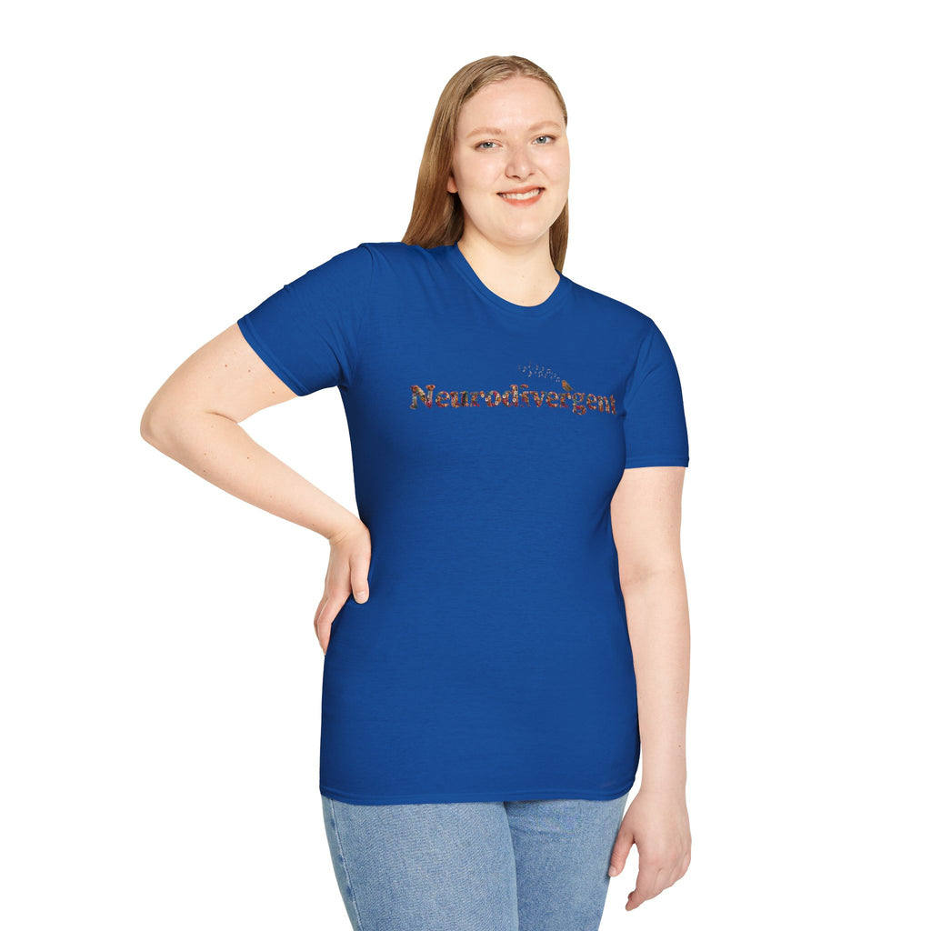 Neurodivergent Statement T-Shirt — Minimalist Pride Tee for Neurodiversity Awareness