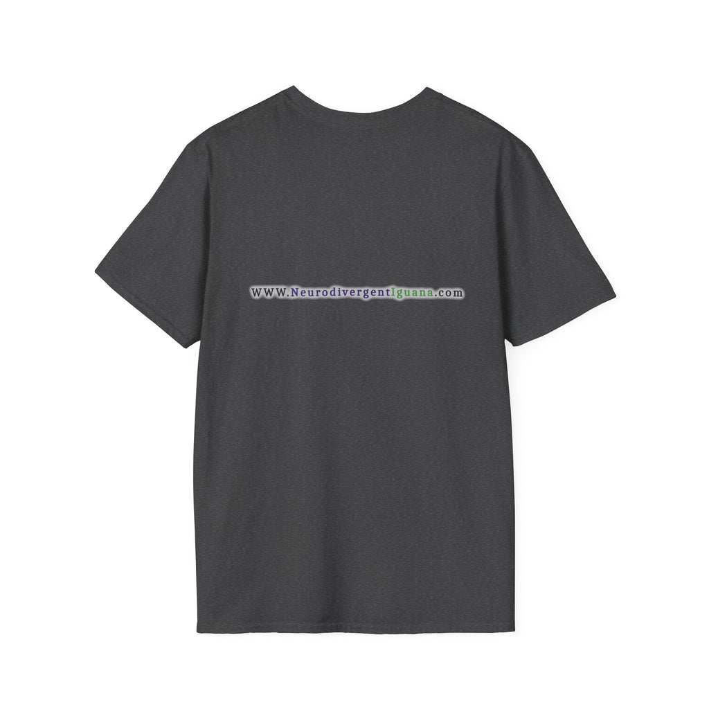 Neurodivergent Iguana T-Shirt — Cute Green Lizard Pride Tee