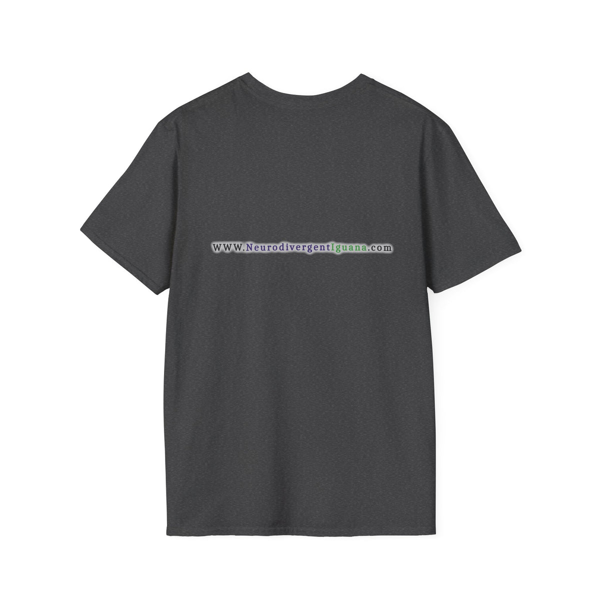 Neurodivergent Iguana T-Shirt — Cute Green Lizard Pride Tee