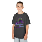 Kids Tee — Neon Chubby Iguana Graphic