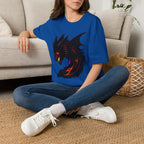 Dragon Head T‑Shirt — Fierce Black Dragon Graphic Tee