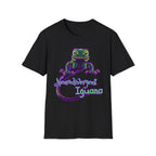 Neurodivergent Iguana T‑Shirt — Neon Lizard Pride Tee