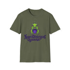 NeuroDivergent Iguana T-Shirt — Green Lizard Graphic Tee