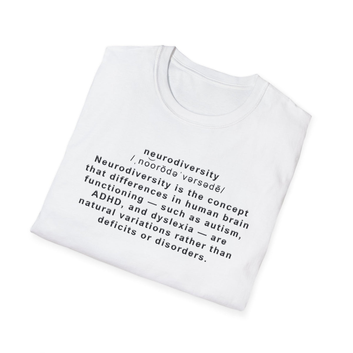 Neurodiversity Definition T-Shirt – Awareness Tee