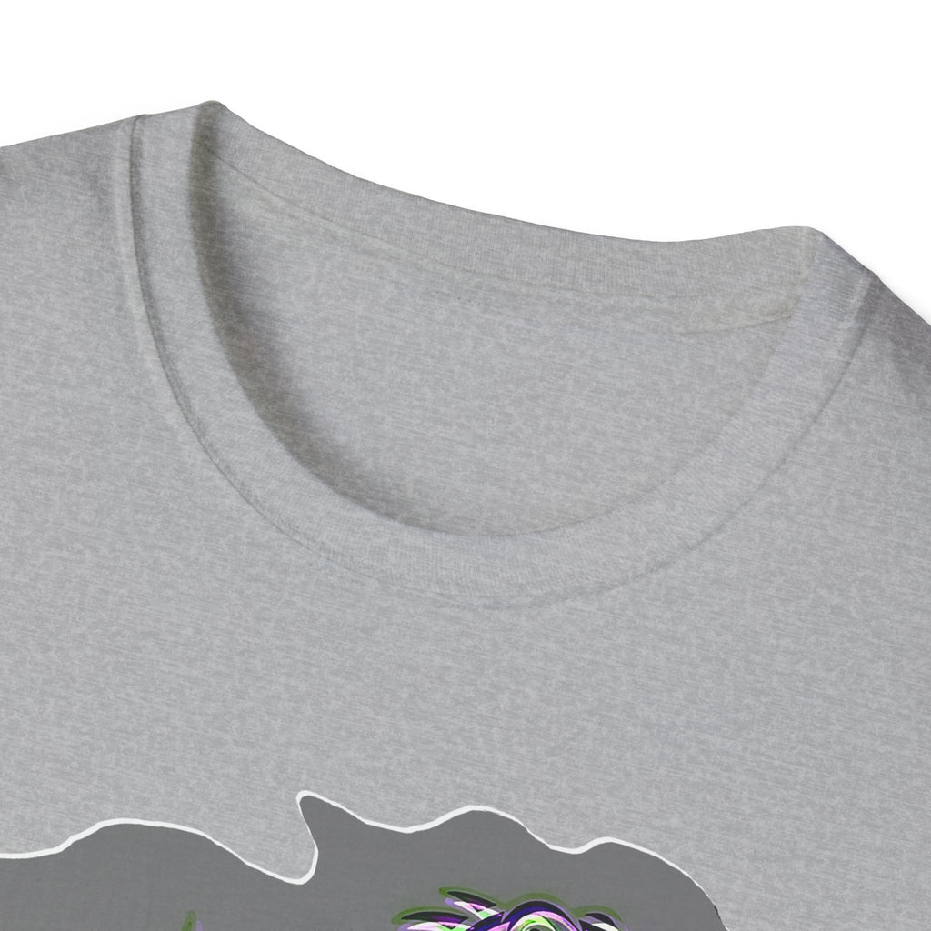 Neurodivergent Iguana T-Shirt — Colorful Pride lizard design