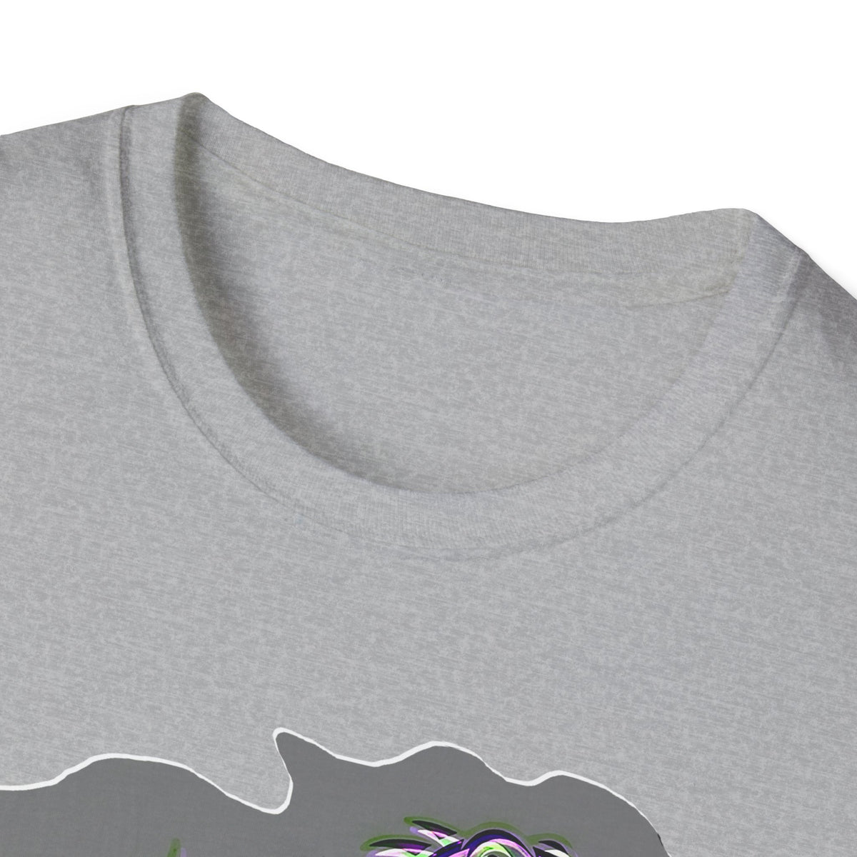 Neurodivergent Iguana T-Shirt — Colorful Pride lizard design