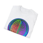 Rainbow Brain Graphic T-Shirt