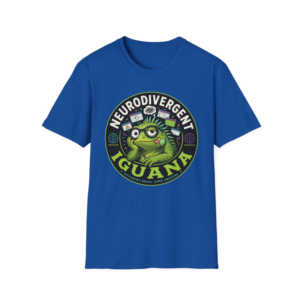 Neurodivergent Iguana T-Shirt