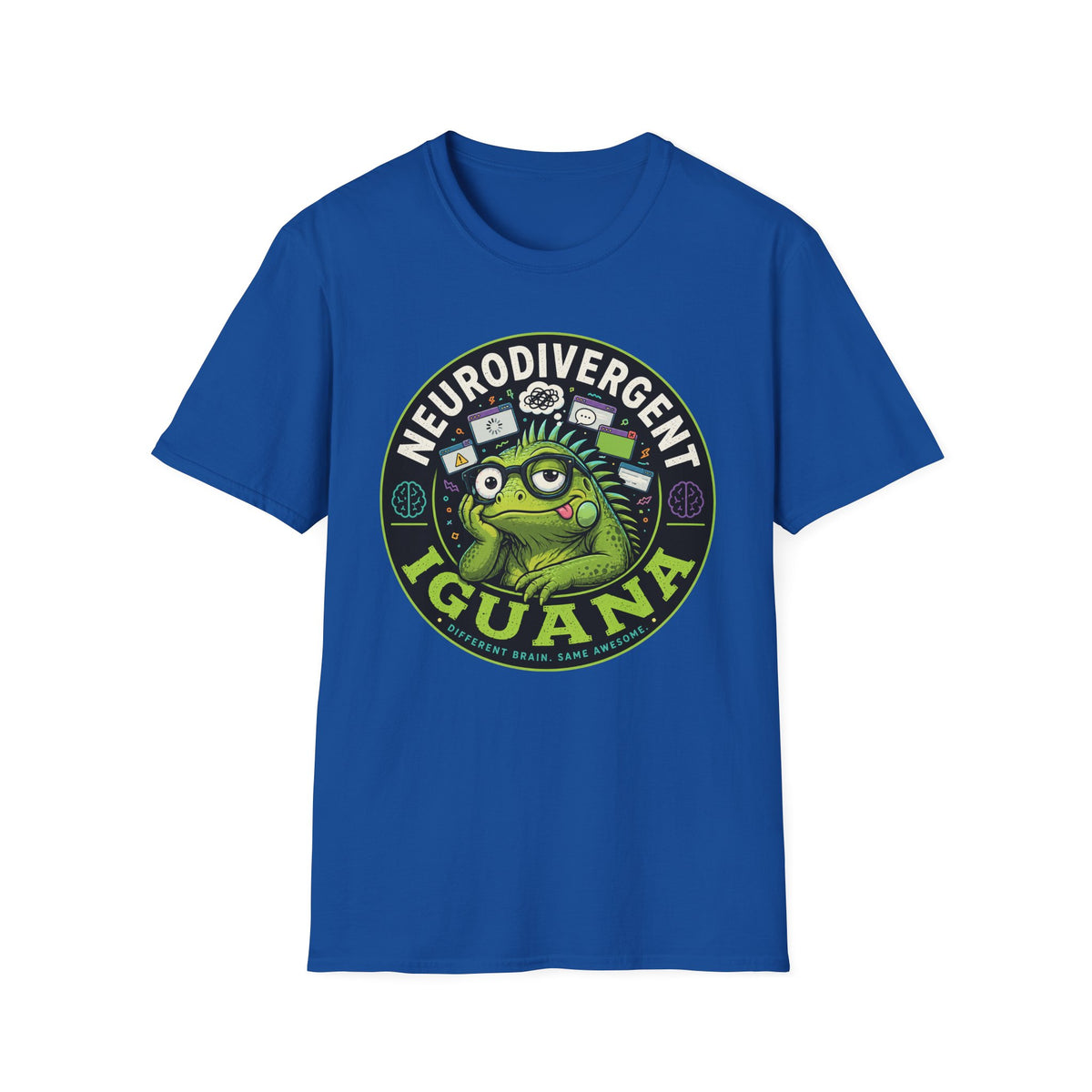 Neurodivergent Iguana T-Shirt