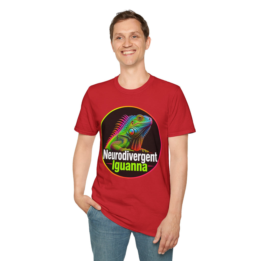 Neurodivergent Iguana T-Shirt
