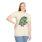 Neurodivergent Iguana T-Shirt – Colorful Pride Lizard Tee for Neurodiversity Awareness