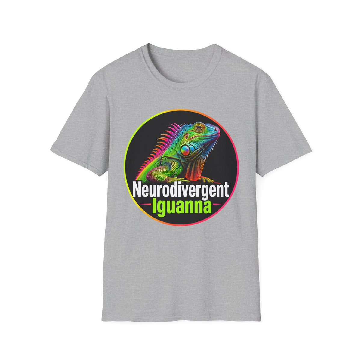 Neurodivergent Iguana T-Shirt