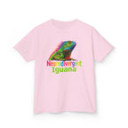 Kids T‑Shirt — Colorful "Neurodivergent Iguana" Graphic Tee