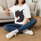 Dragon Head T‑Shirt — Fierce Black Dragon Graphic Tee