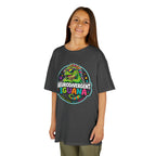 Kids T‑Shirt — "Neurodivergent Iguana" Colorful Pride Tee