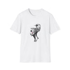 Women’s Portrait Tee — Artistic Side Profile Face Graphic T-Shirt