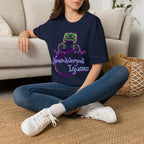 Neurodivergent Iguana T‑Shirt — Neon Lizard Pride Tee