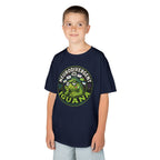 Kids T‑Shirt — "Neurodivergent Iguana" Graphic Tee
