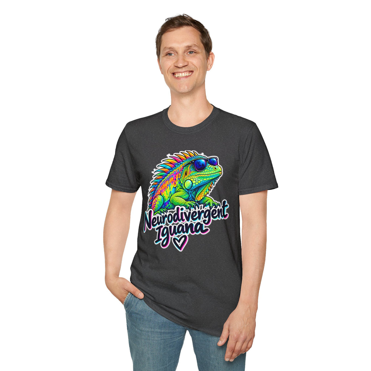 Neurodivergent Iguana T-Shirt
