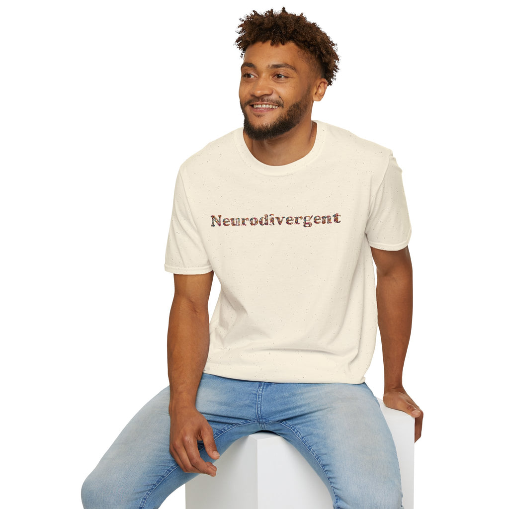 Neurodivergent Tee — Minimal Empowerment Statement T-Shirt