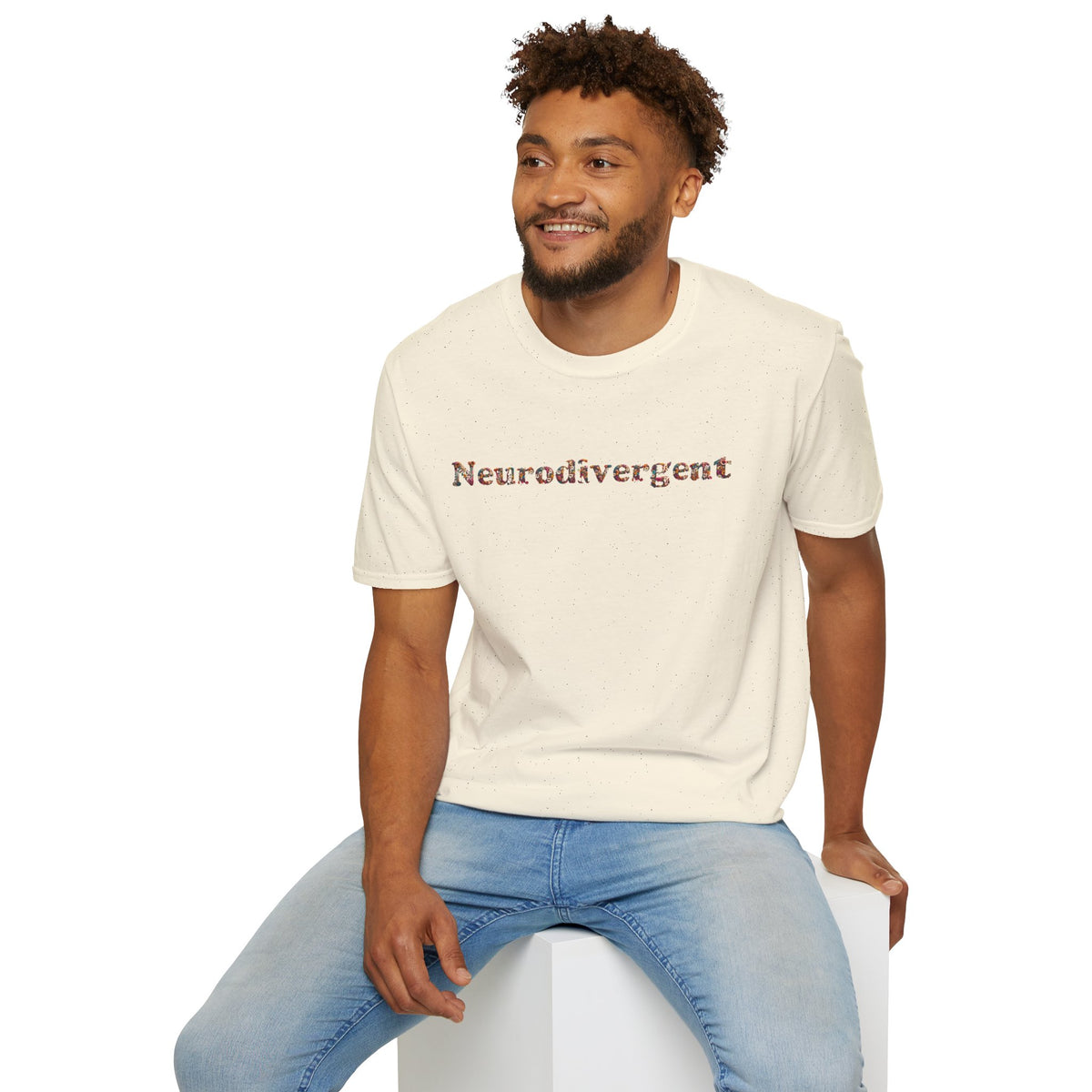 Neurodivergent Tee — Minimal Empowerment Statement T-Shirt