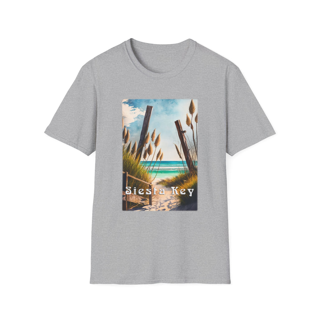 Siesta Key Beach T‑Shirt — Coastal Vintage Surf Graphic Tee