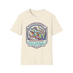 Neurodivergent Iguana T-Shirt — Colorful Pride Design for Neurodiversity Awareness