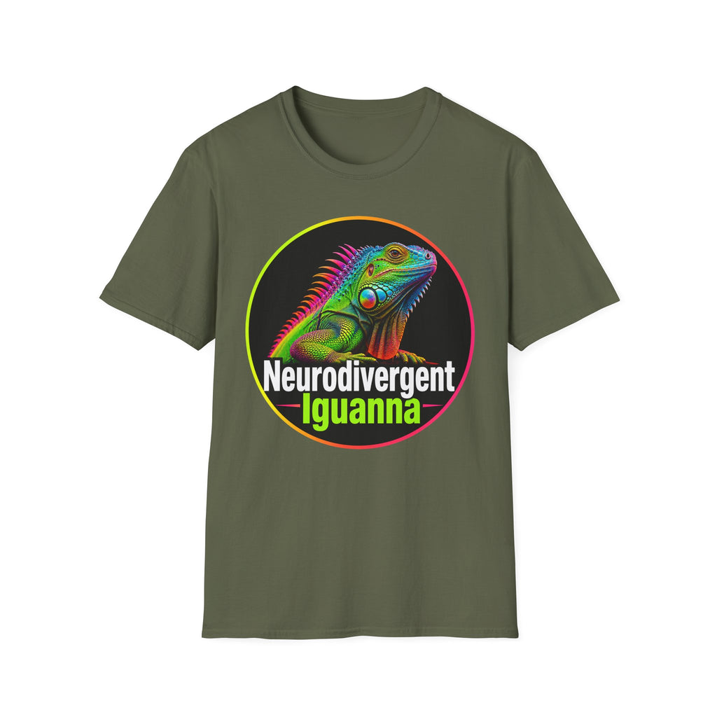 Neurodivergent Iguana T-Shirt