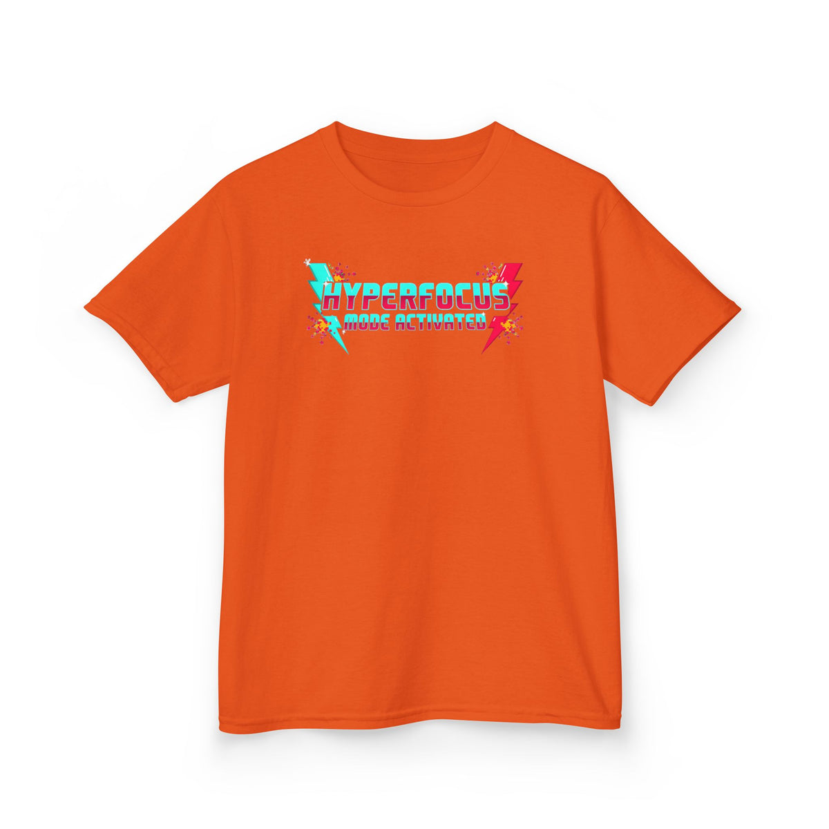Kids Tee — "Hyperfocus Mode Activated" Retro Gaming Graphic