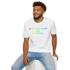 Neurodivergent and Thriving T-Shirt – Rainbow Pride Neurodiversity Tee