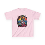 Kids T-Shirt — "Stay Cool" Sunglasses Cat Retro Graphic Tee
