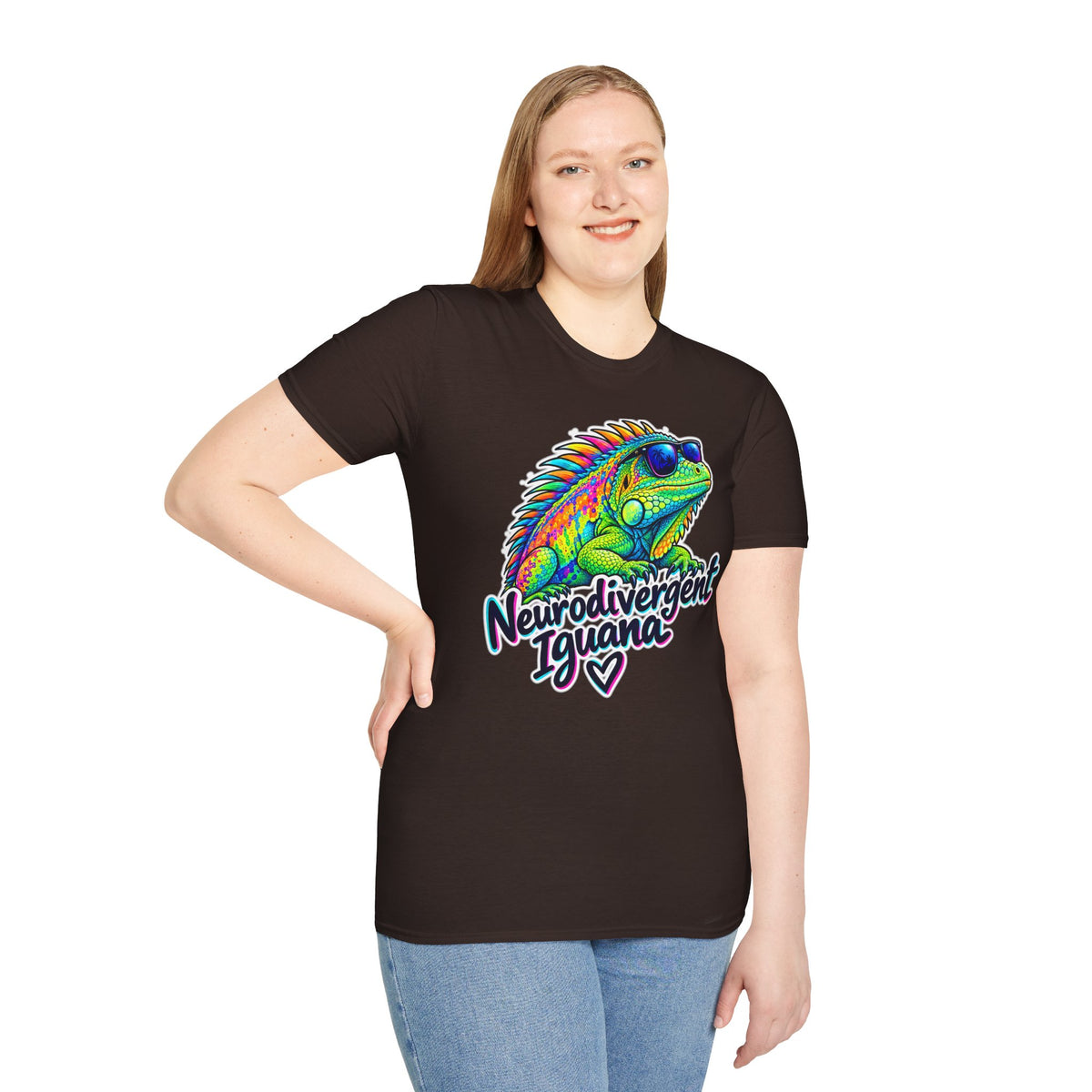 Neurodivergent Iguana T-Shirt
