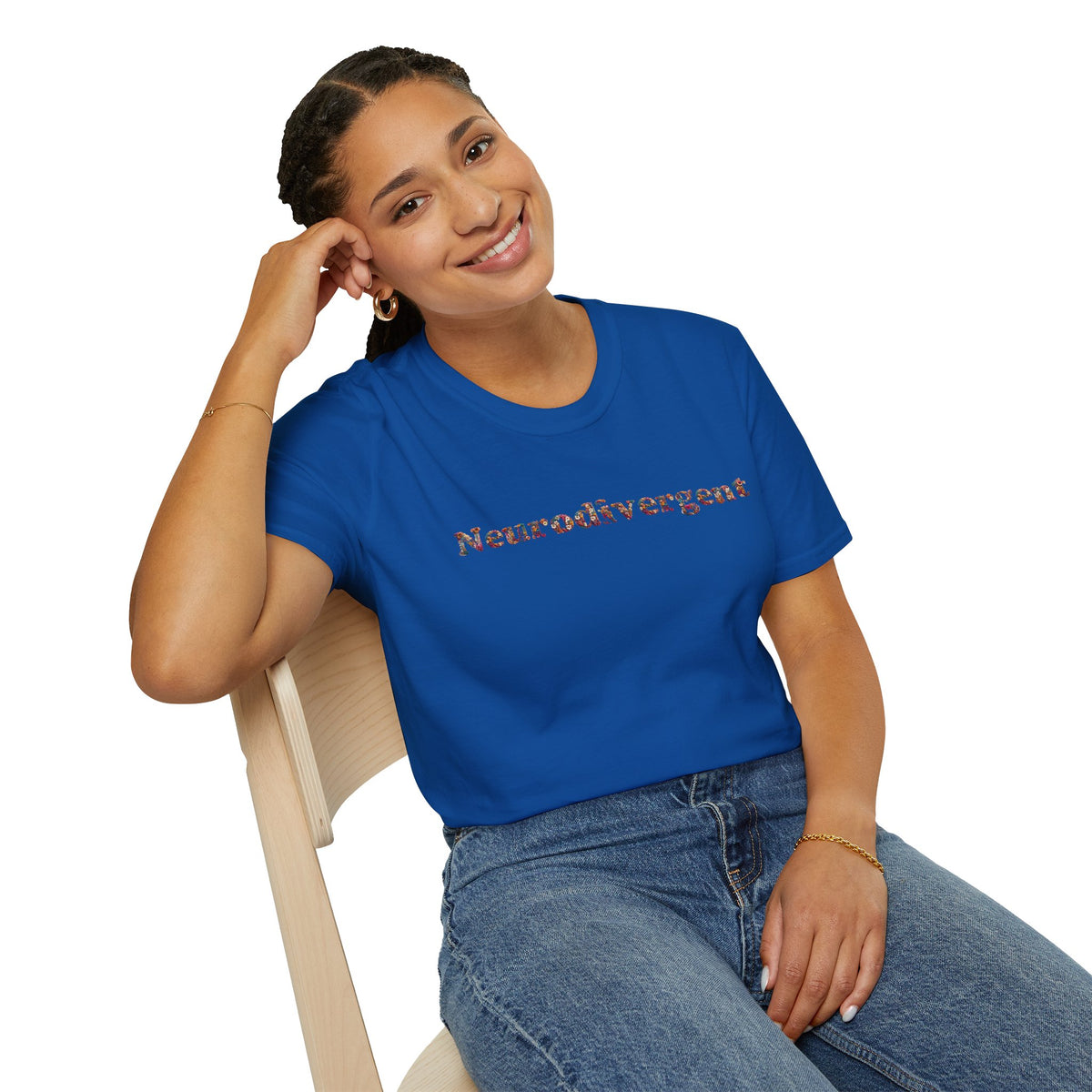 Neurodivergent Tee — Minimal Empowerment Statement T-Shirt
