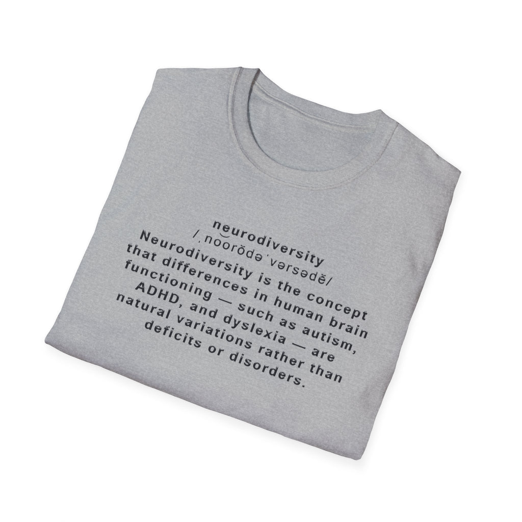 Neurodiversity Definition T-Shirt – Awareness Tee