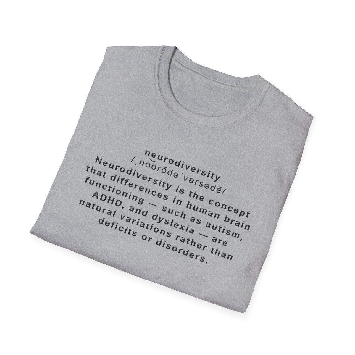 Neurodiversity Definition T-Shirt – Awareness Tee