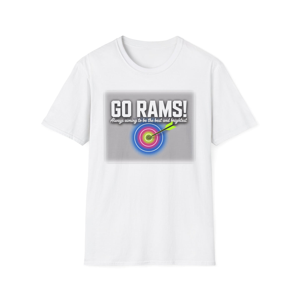 Go Rams! Target Archery T-Shirt — School Spirit & Motivation Tee