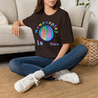Neurospicy Rainbow Brain T‑Shirt — Colorful Science Apparel