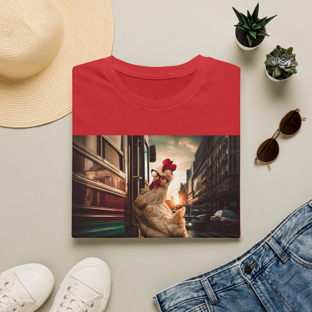Chicken Life Graphic T‑Shirt — Funny Urban Chicken Design