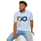 Neurodivergent Infinity T-Shirt — "We Survive, We Thrive, We Are Blessed" Pride Tee