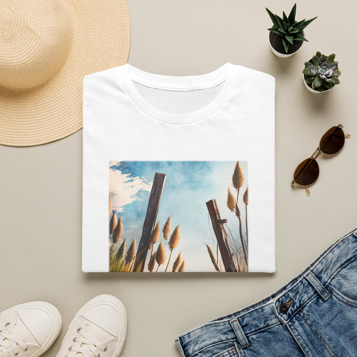 Siesta Key Beach T‑Shirt — Coastal Vintage Surf Graphic Tee