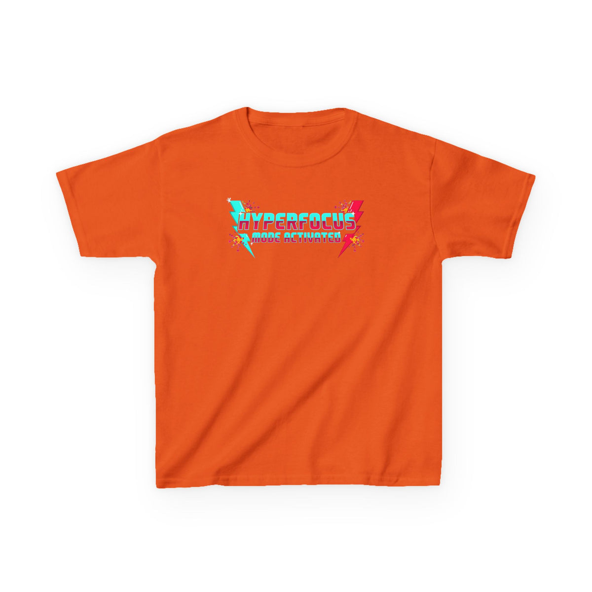 Kids Tee — "Hyperfocus Mode Activated" Retro Gaming Graphic