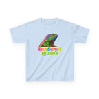 Kids T‑Shirt — Colorful "Neurodivergent Iguana" Graphic Tee