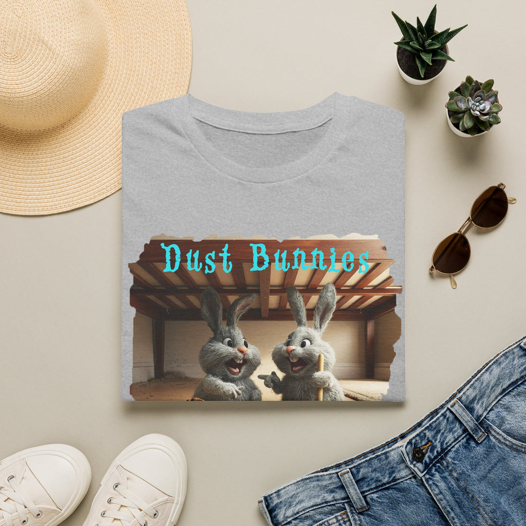 Dust Bunnies T-Shirt — Cute Bunny Cartoon Graphic Tee