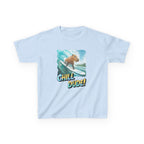 Kids Tee — 'Chill Dude!' Surfing Hamster Graphic