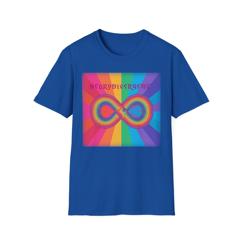 Neurodivergent Infinity Rainbow T-Shirt