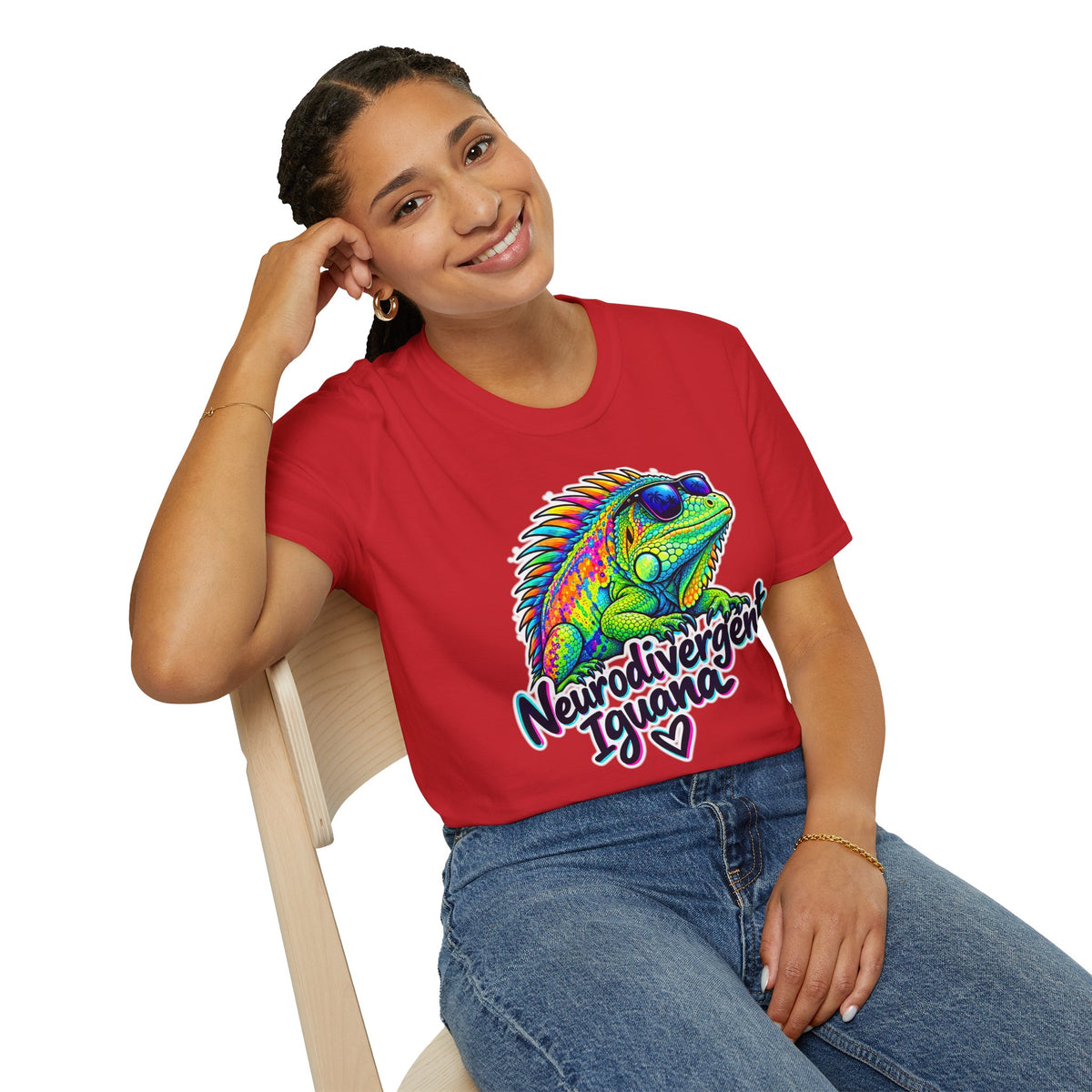 Neurodivergent Iguana T-Shirt