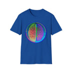 Rainbow Brain Graphic T-Shirt